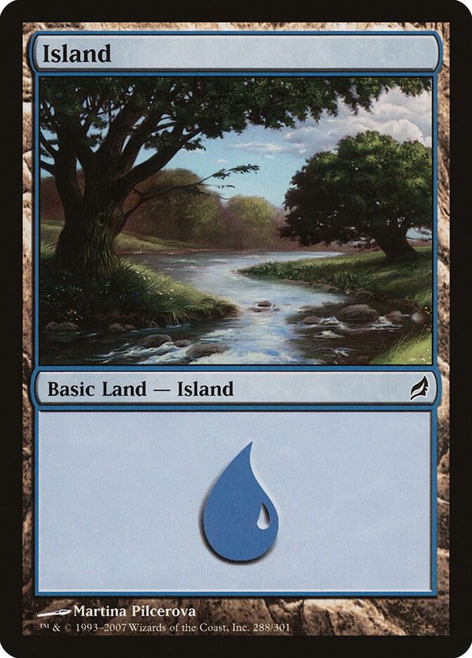 Island (288) 288 card