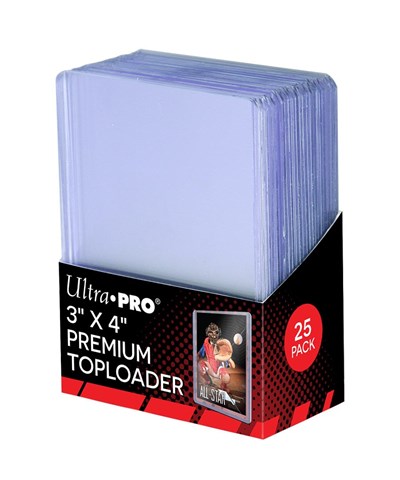 3" x 4" Super Clear Premium Toploader (25-Count)