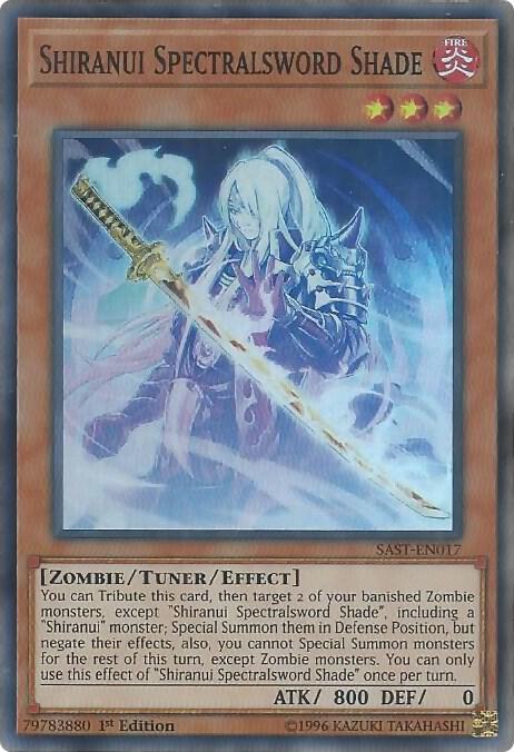 遊戯王OCG デュエルモンスターズ SHUN Shiranui Spectralsword Shade - Savage Strike - YuGiOh - TCGplayer.com