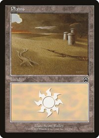 Plains (332) - Mercadian Masques - Magic: The Gathering card