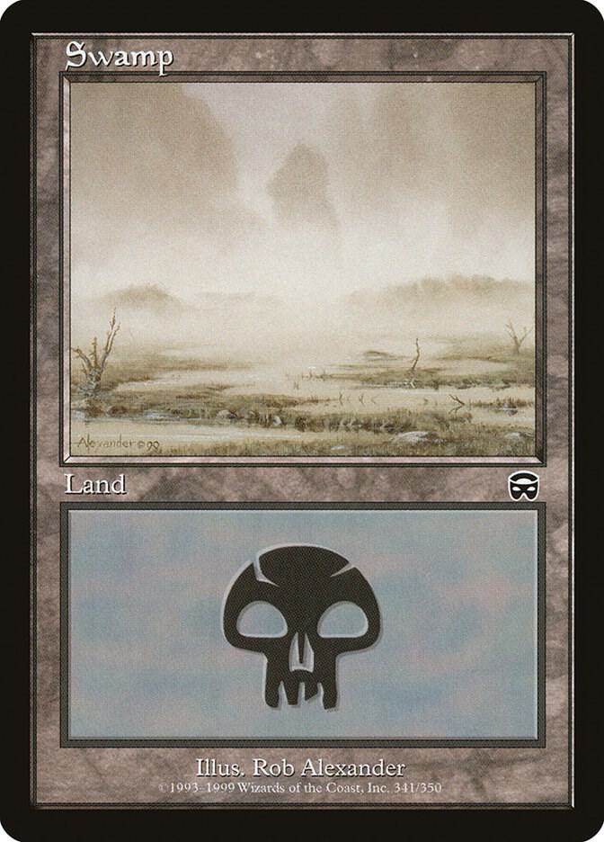 沼 Swamp アリーナArena 英語 Foil 2枚 MTG ① Swamp (Arena) (1996) | Promo | Star City Games