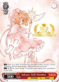 Sakura: Still Slumber (2018 World Finals) - Bushiroad Event Cards 