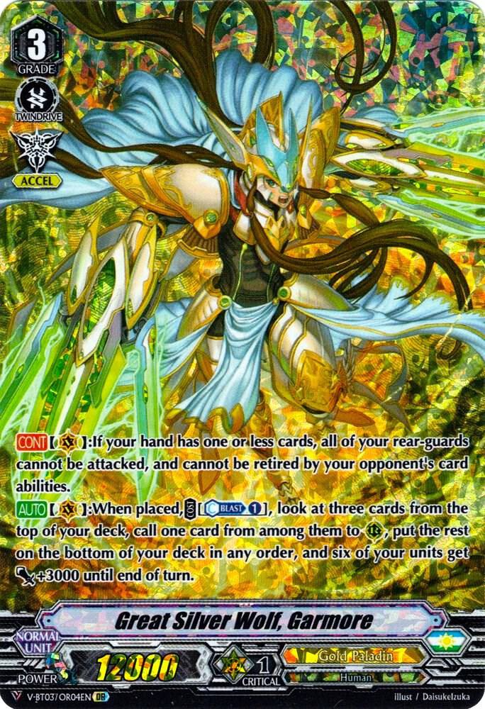 Great Silver Wolf, Garmore (OR) - V-BT03: Miyaji Academy CF Club