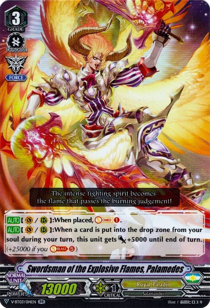 Swordsman of the Explosive Flames, Palamedes