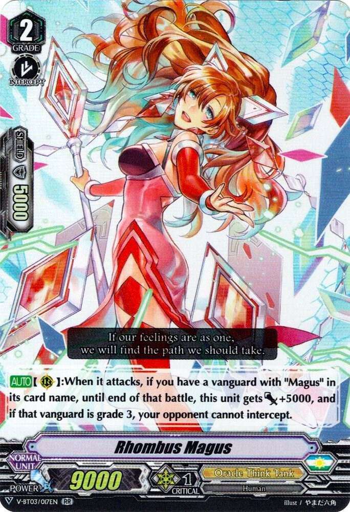 Rhombus Magus V-BT03: Miyaji Academy CF Club Cardfight