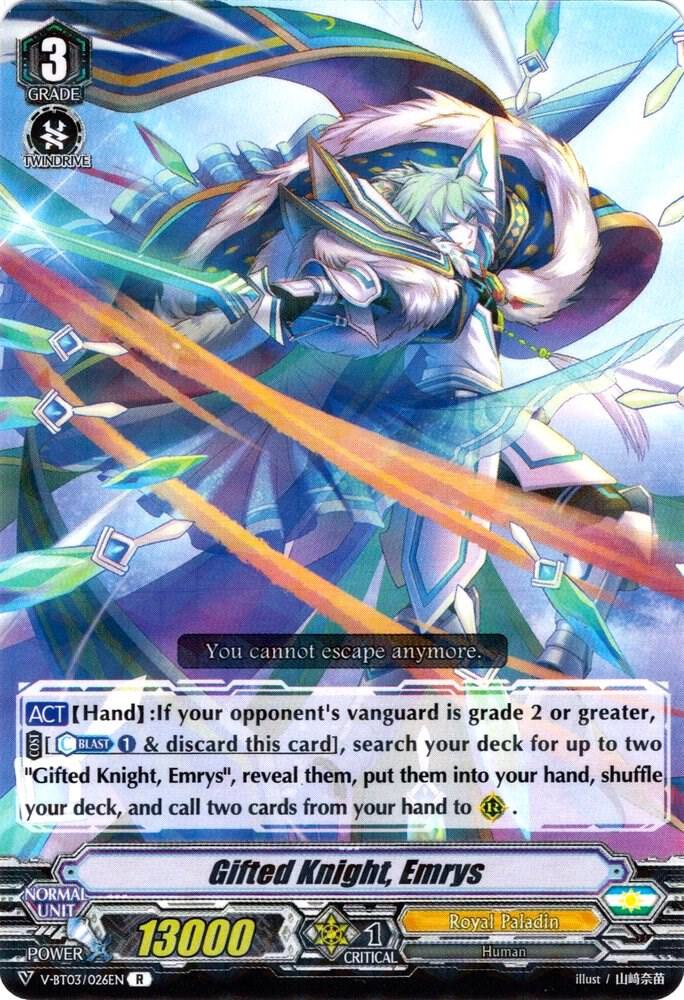 Gifted Knight, Emrys