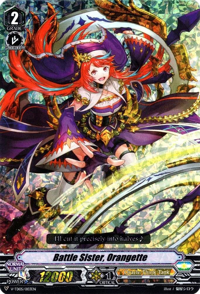 Battle Sister, Orangette (RRR Foil)