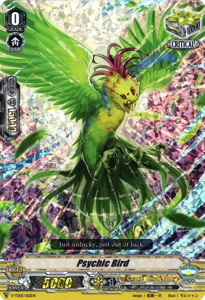 Psychic Bird (RRR Foil)
