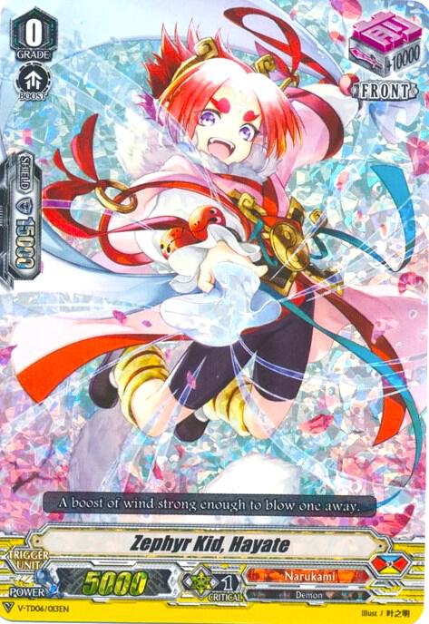 Zephyr Kid, Hayate (RRR Foil)