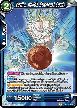 Vegito, World's Strongest Candy - Destroyer Kings - Dragon Ball