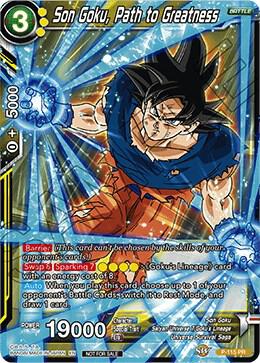 Son Goku, Path to Greatness (Power Booster) #P-115 — Promotion Cards