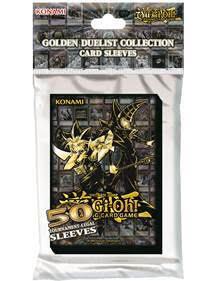yugioh master duel card sleeves Back - Official Duelist Golden Duelist Collection Card Sleeves