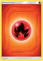 Fire Energy from Pokemon Hidden Fates set