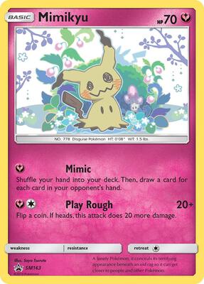 mi*♬︎*.　1113 Mimikyu - SM163 - SM Promos - Pokemon - TCGplayer.com