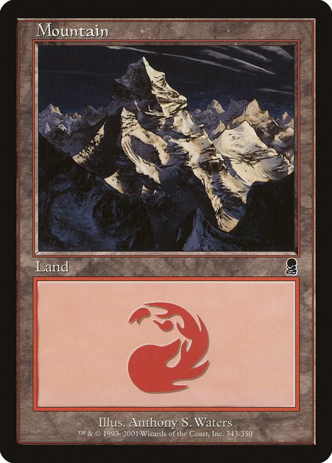 Mountain (343) - Odyssey - Magic: The Gathering - TCGplayer.com