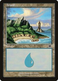 Island (335) - Onslaught - Magic: The Gathering card