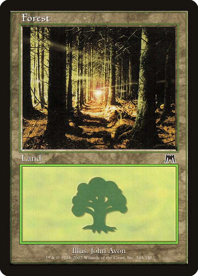 Forest (349) - Onslaught - Magic: The Gathering - TCGplayer.com