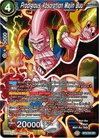 Prodigious Absorption Majin Buu card art