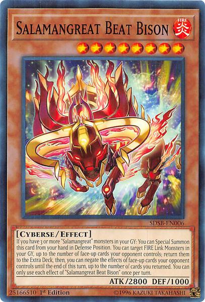 Yu-Gi-Oh! Episode Decks: Soulburner's Salamangreat Fusion Deck | TCGplayer Yu-Gi-Oh! Episode Decks: Soulburner's Salamangreat Fusion Deck | TCGplayer
