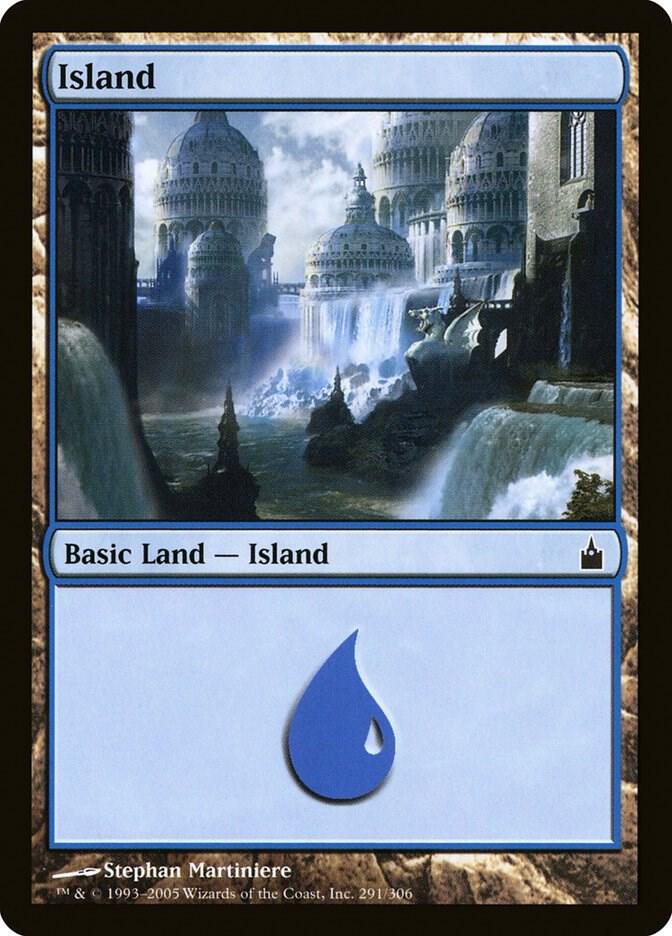 Island (291) 291 card