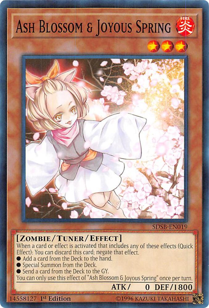Ash Blossom & Joyous Spring - Structure Deck: Soulburner - YuGiOh