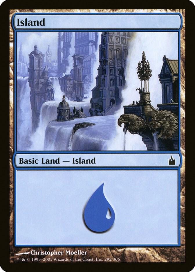 Island (292) 292 card