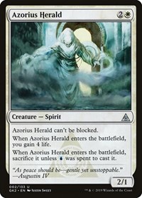 Azorius Herald (Ravnica Allegiance: Guild Kits)