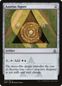 Azorius Signet (Ravnica Allegiance: Guild Kits)