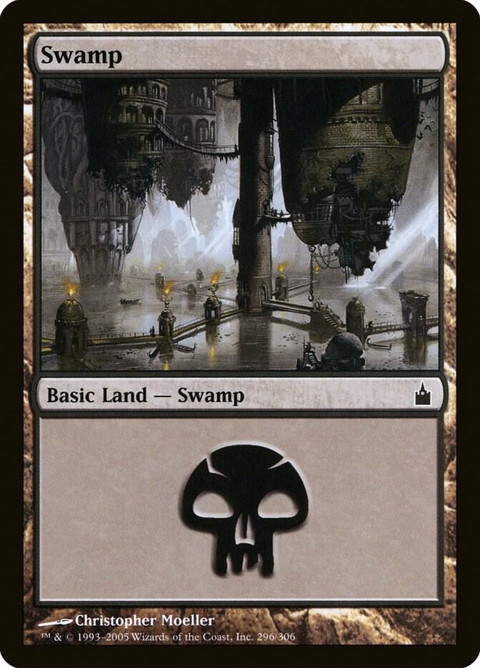 Swamp (296) 296 card