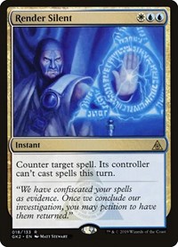 Render Silent (Ravnica Allegiance: Guild Kits)