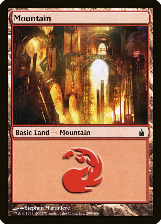 Mountain (299) 299 card