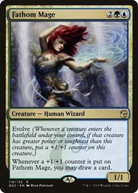 Fathom Mage - Ravnica Allegiance: Guild Kits - Magic: The Gathering card