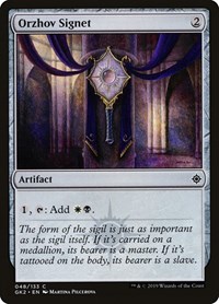 Orzhov Signet (Ravnica Allegiance: Guild Kits)