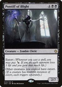 Pontiff of Blight (Ravnica Allegiance: Guild Kits)