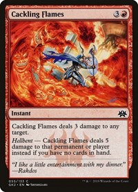 Cackling Flames - Ravnica Allegiance: Guild Kits - Magic: The Gathering card