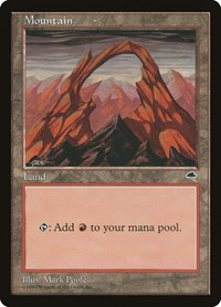 Mountain (Joined) - Tempest - Magic: The Gathering card