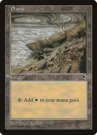 Plains (Dead Tree) - Tempest - Magic: The Gathering card