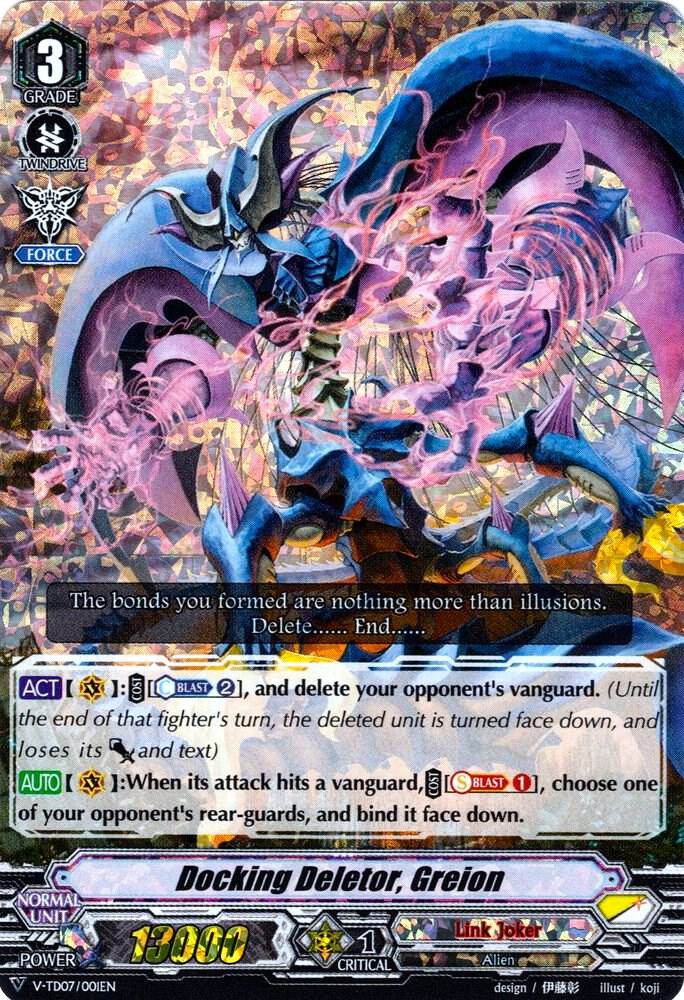 Docking Deletor, Greion (RRR Foil)