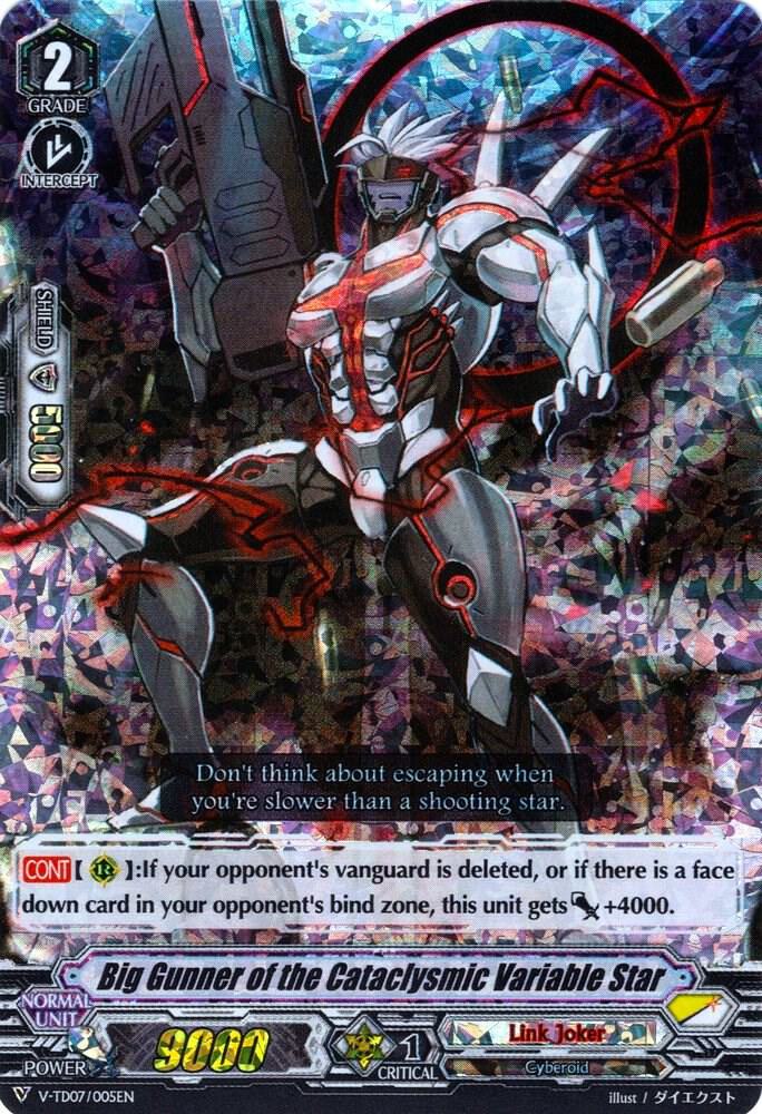 Big Gunner of the Cataclysmic Variable Star (RRR Foil)