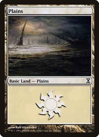 Plains (282) - Time Spiral - Magic: The Gathering card