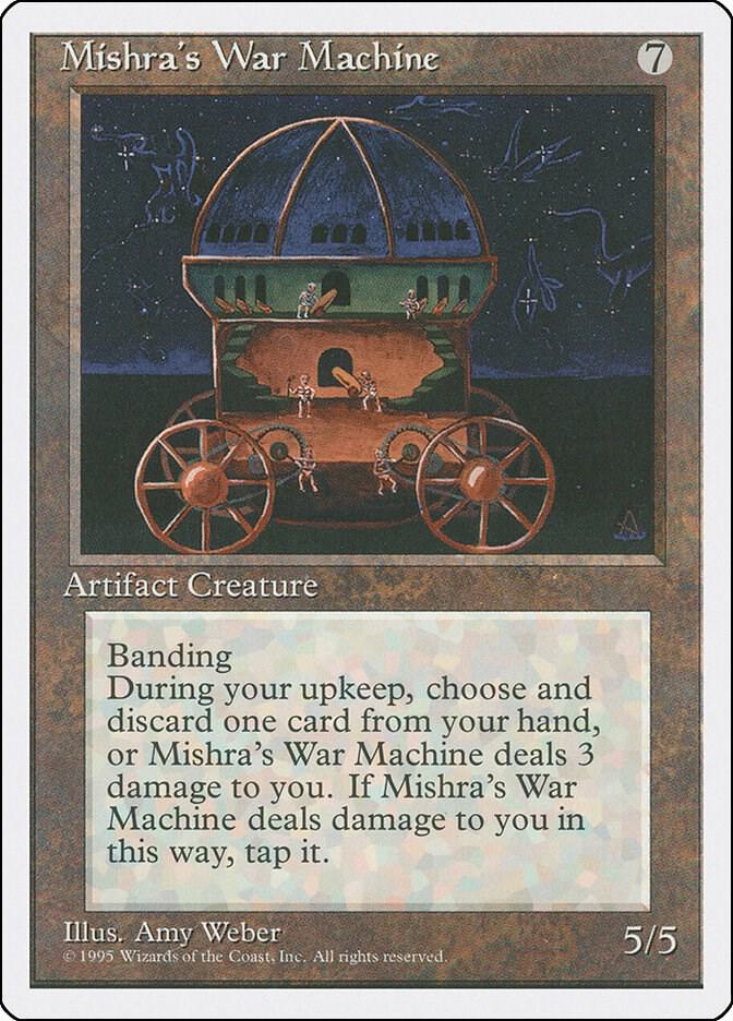 MTG Amy Weber アーティストプルーフ　ミシュラの戦争機械　日本語 Mishra's War Machine - Fourth Edition - Magic: The Gathering