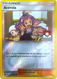 Acerola - 112a/147 (League Challenge) [1st Place] #112a/147 from League & Championship Cards Pokemon card image