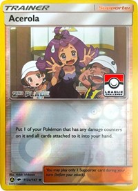 Acerola - 112a/147 (League Challenge) [2nd Place] #112a/147 from League & Championship Cards Pokemon card image