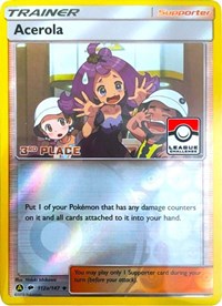 Acerola - 112a/147 (League Challenge) [3rd Place] #112a/147 from League & Championship Cards Pokemon card image