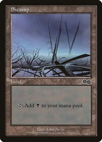 Swamp (339) (Urza's Saga)