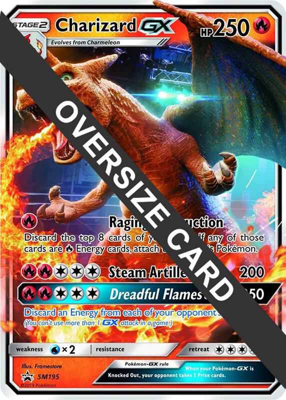 Charizard GX - SM195 (SM Black Star Promo) SM195 from Jumbo Cards
