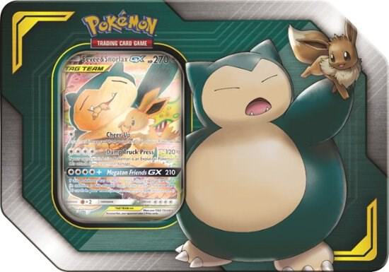 TAG TEAM Tin [Eevee & Snorlax GX] - SM - Team Up - Pokemon