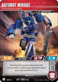 Autobot Mirage - Counterintelligence