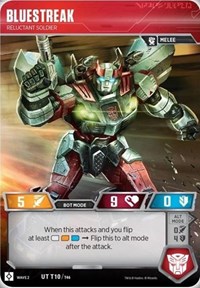 Bluestreak - Reluctant Soldier
