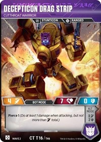 Decepticon Drag Strip - Cutthroat Warrior